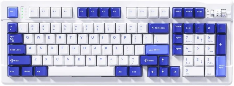 Клавиатура EWEADN X99 White Blue