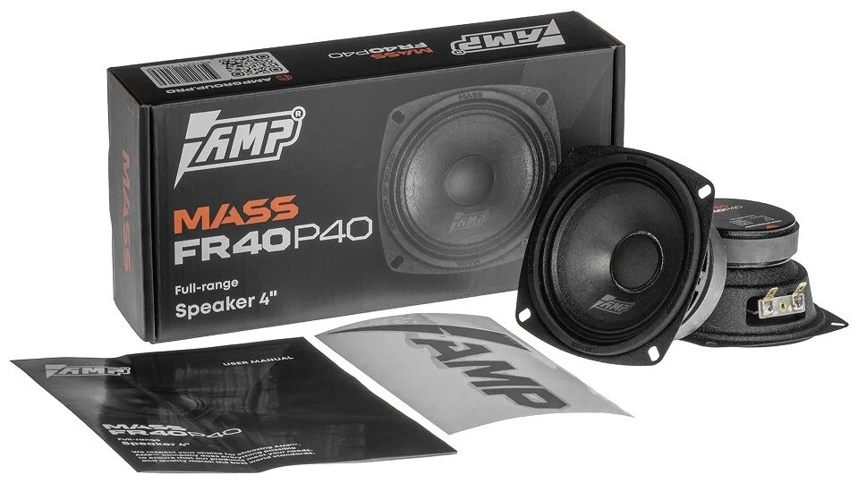 AMP широкополосная АС MASS FR40P40 купить,NaN