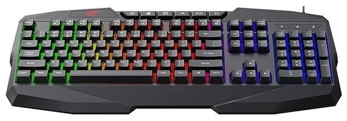 Клавиатура Havit KB878L Black - ForteMarket Клавиатура Havit KB878L Black купить,0