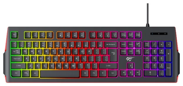 Клавиатура Havit KB866L Black-Red