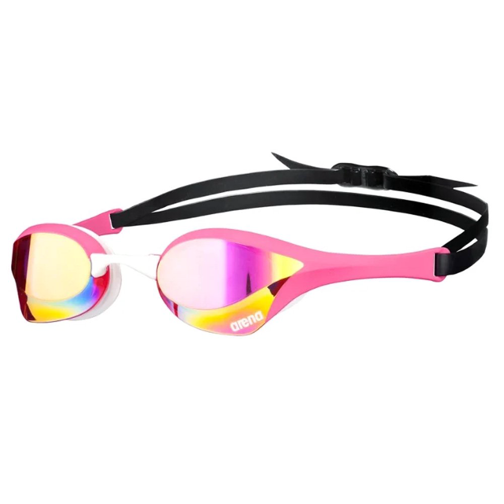 Очки для плавания Arena Cobra ultra mirror 1E032 99 розовые купить,NaN