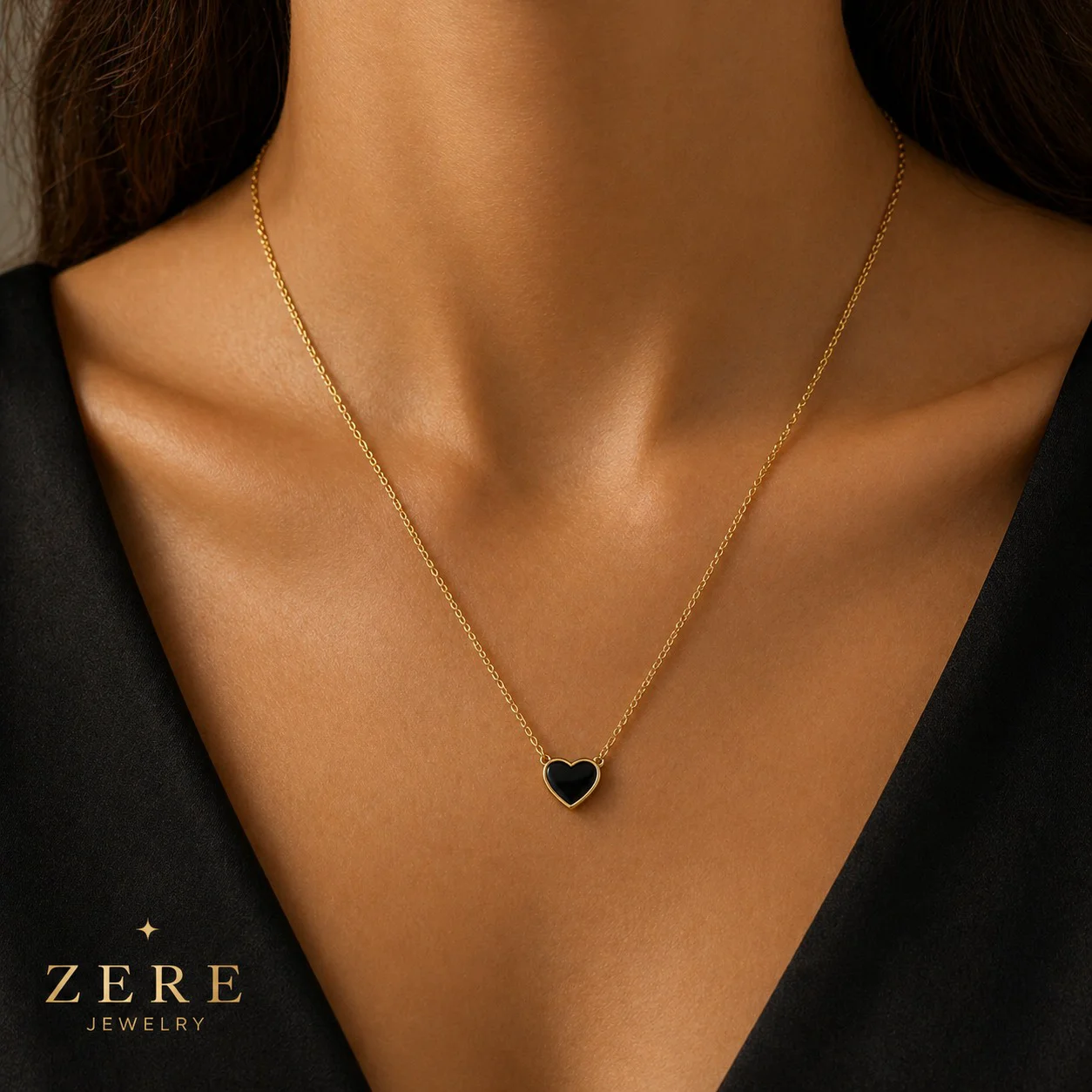 Цепочка с подвеской Zere ZR010512 золото 3.89гр 45см - ForteMarket Цепочка с подвеской Zere ZR010512 золото 3.89гр 45см купить,331675