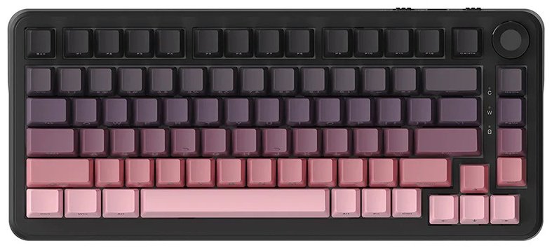 Клавиатура Ajazz AK820 Max Blackberry Pink With magnetic swithes черный купить,NaN