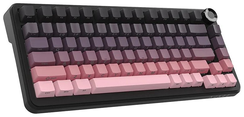 Клавиатура Ajazz AK820 Max Blackberry Pink With magnetic swithes черный купить,NaN