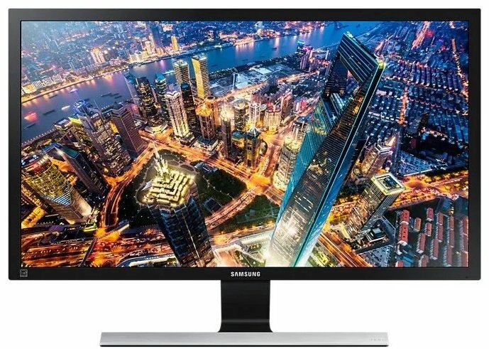 Монитор 28" Samsung LU28E590DS черный