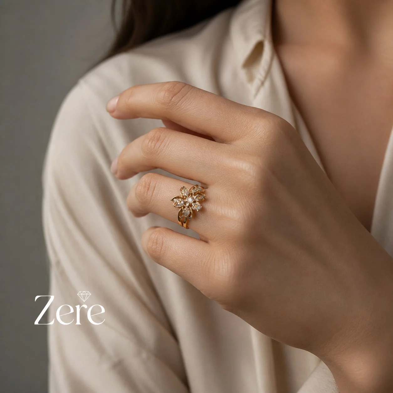 Кольцо Zere ZR010530 золото 2.25гр 19р купить,185550