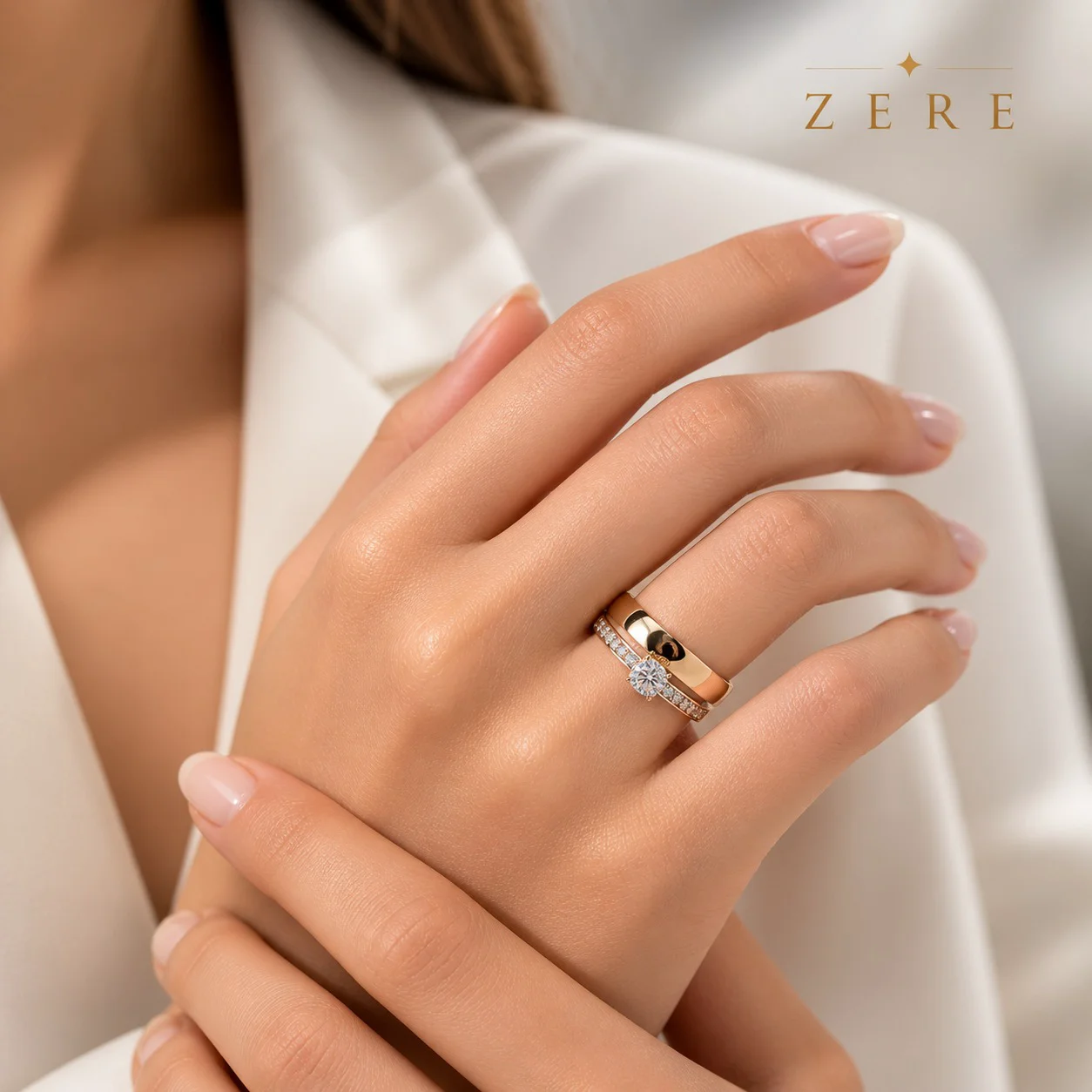 Кольцо Zere ZR010529 золото 1.98гр 18р - ForteMarket Кольцо Zere ZR010529 золото 1.98гр 18р купить,162600
