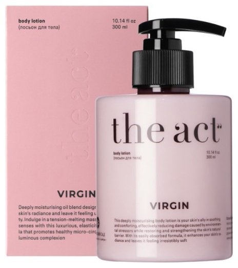The Act Virgin молочко для тела 300 мл купить,NaN