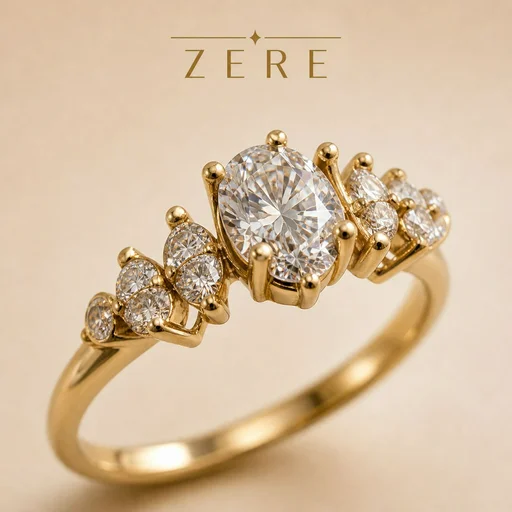 Кольцо Zere ZR010522 золото 1.68гр 17р