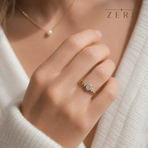 Кольцо Zere ZR010522 золото 1.68гр 17р