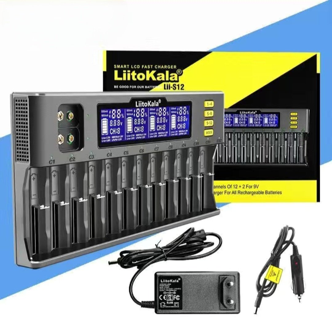 Зарядное устройство LiitoKala LiitoKala Lii-S12 купить,38987