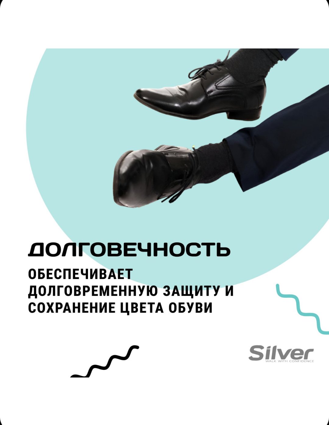 Средство для чистки обуви Silver краска черный, SM2101-01 купить,1297