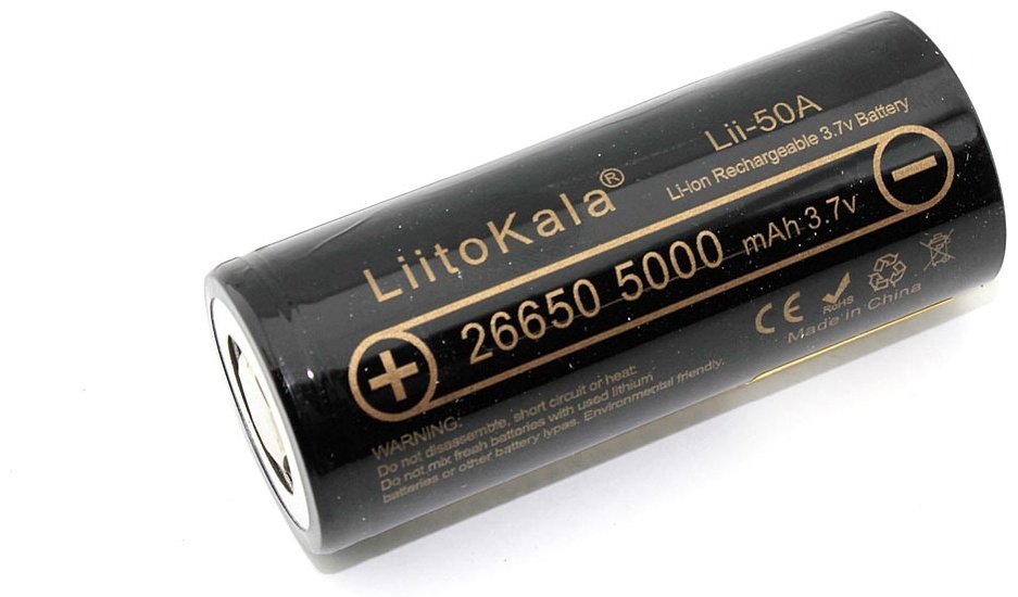 Аккумулятор 26650 LiitoKala 1 шт купить,2864