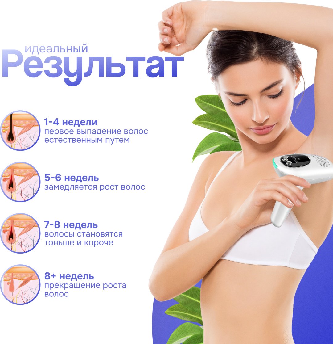 TAZADEM фотоэпилятор HAIR REMOVAL
