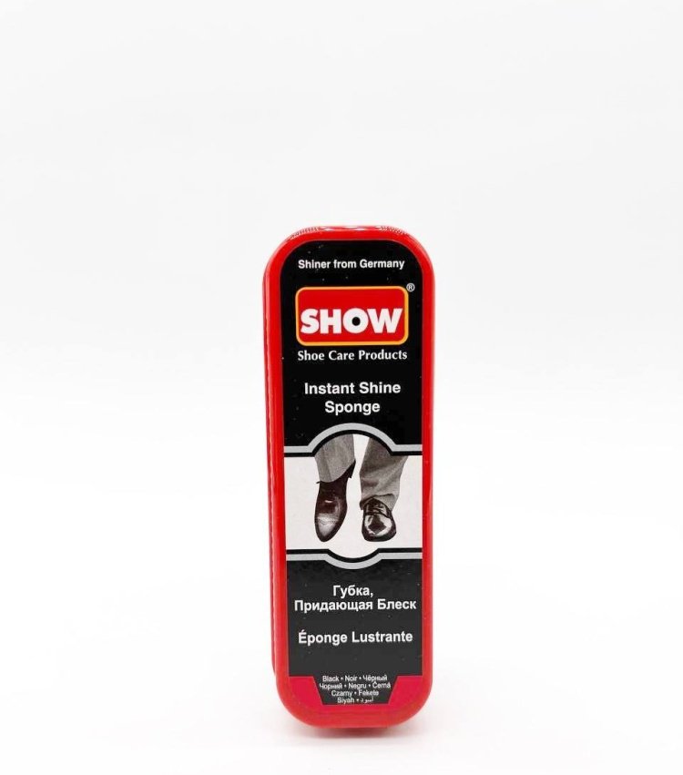 Средство для чистки обуви SHOW губка черный, Shoe Care Products Instant Shine Sponge Lustrante купить,520