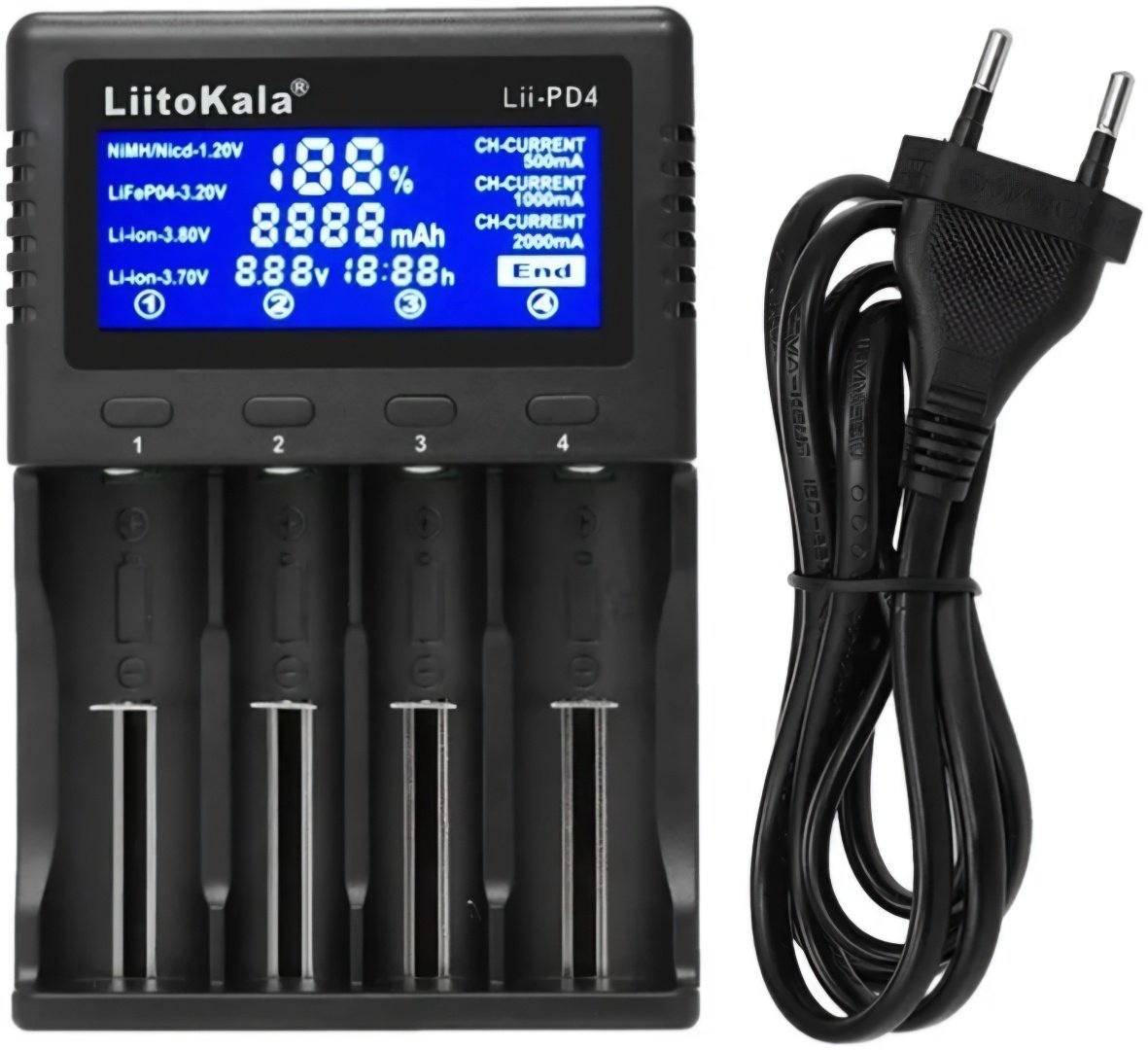 Зарядное устройство LiitoKala Lii-PD4 купить,12349