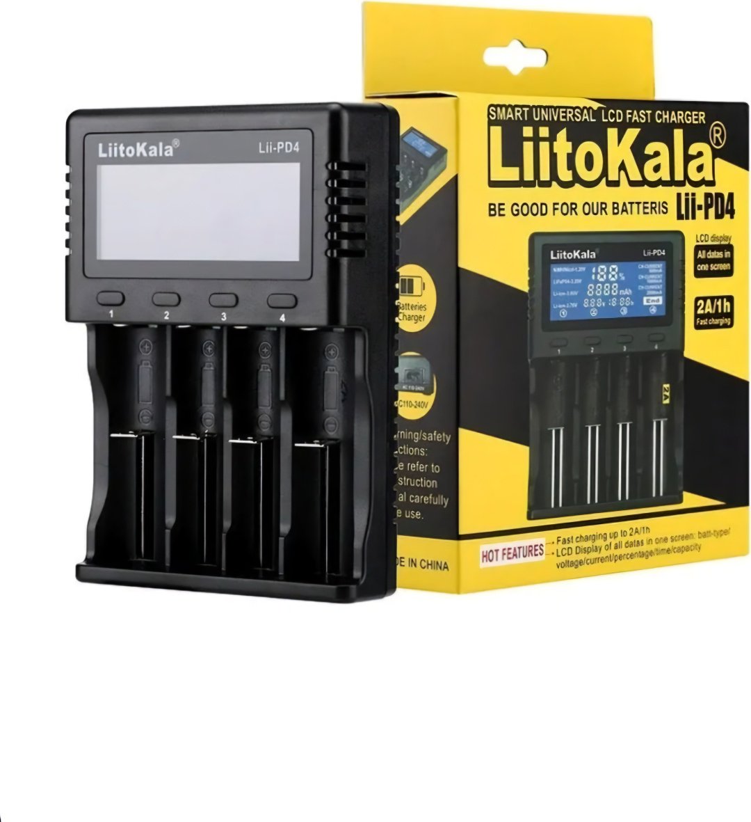 Зарядное устройство LiitoKala Lii-PD4 купить,12349