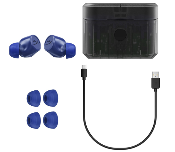 Наушники HyperX Cirro Buds Pro 727A6AA Blue купить,0