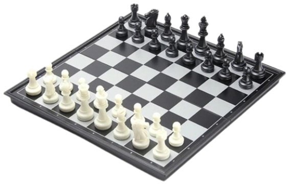 Напольный шахматный набор пластик 25x25 см