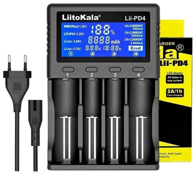 Зарядное устройство LiitoKala Lii-PD4 купить,11440
