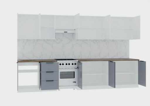 Кухонный гарнитур Эконом 3200 титан