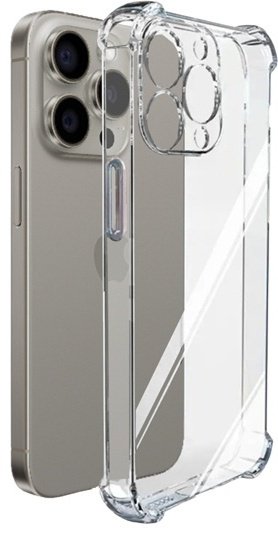 Чехол EMY для Apple iPhone 16 Pro Max прозрачный