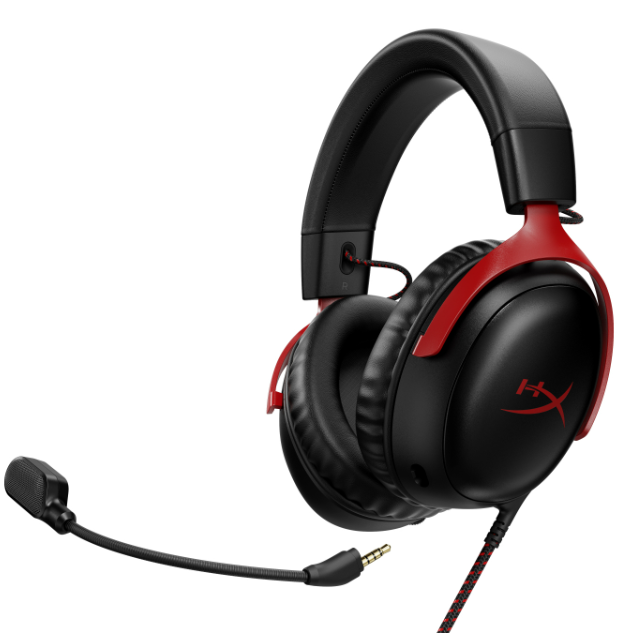 Наушники HyperX Cloud III 727A9AA Black-Red