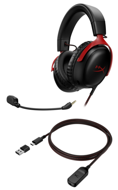 Наушники HyperX Cloud III 727A9AA Black-Red купить,56029