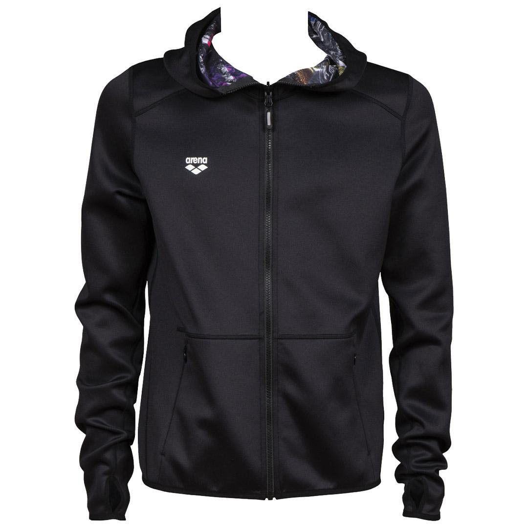 Куртка мужская Arena Hooded spacer 003639 черная M купить,NaN
