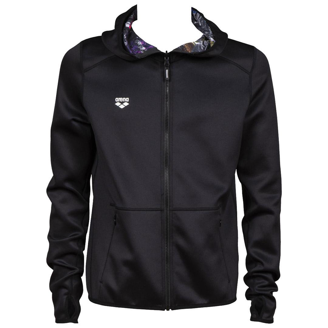 Куртка мужская Arena Hooded spacer 003639 черная M купить,NaN