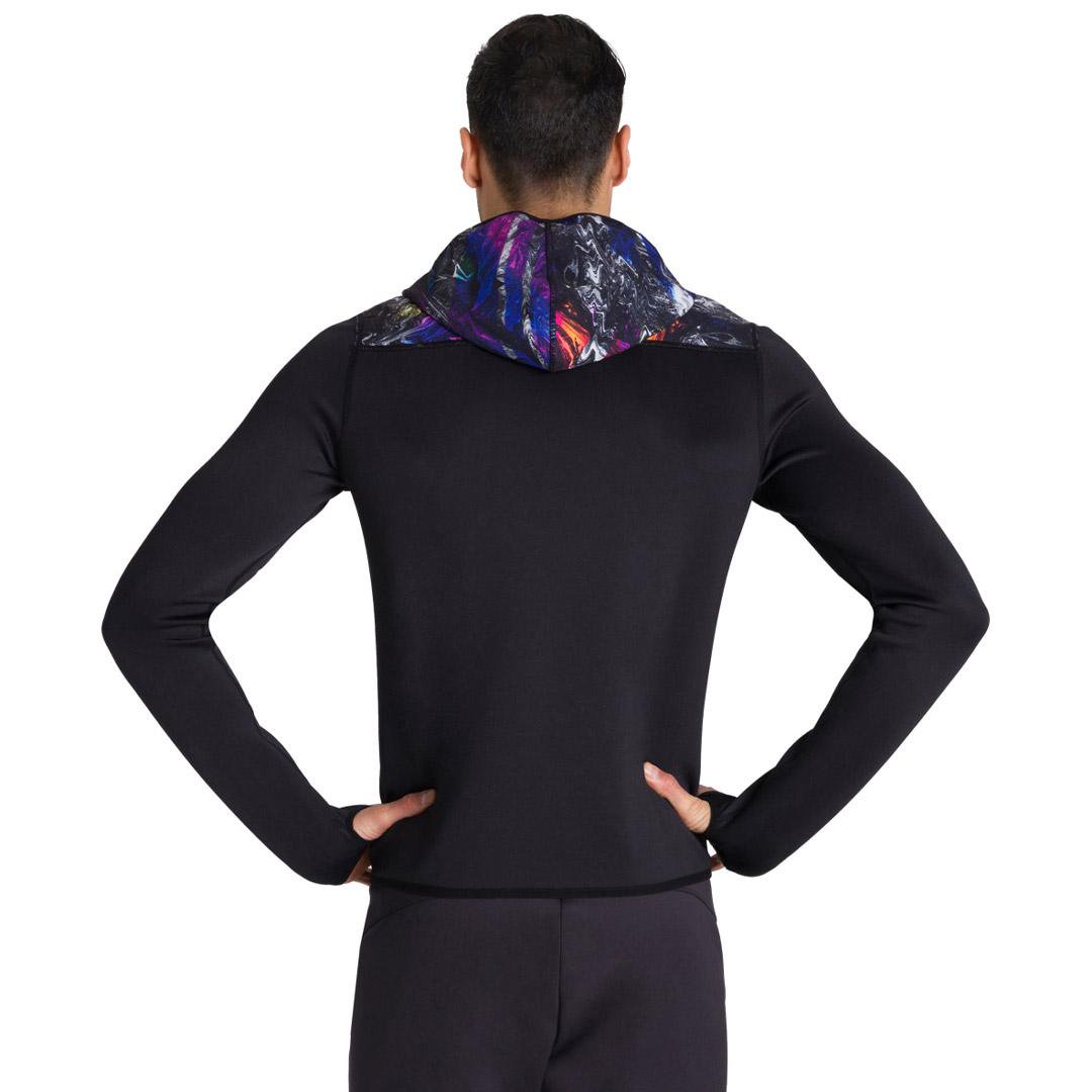 Куртка мужская Arena Hooded spacer 003639 черная M купить,NaN
