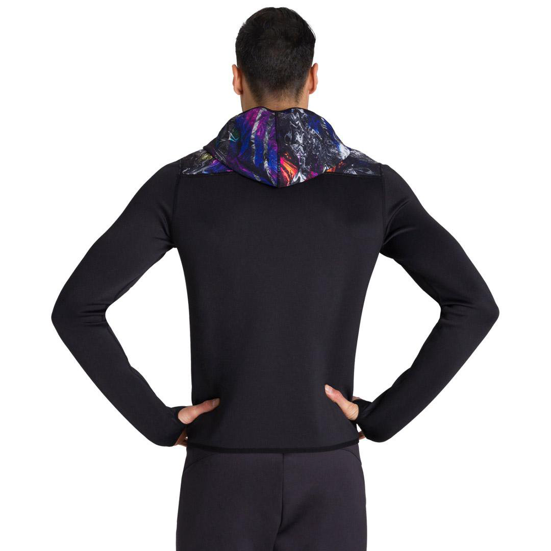 Куртка мужская Arena Hooded spacer 003639 черная M купить,NaN
