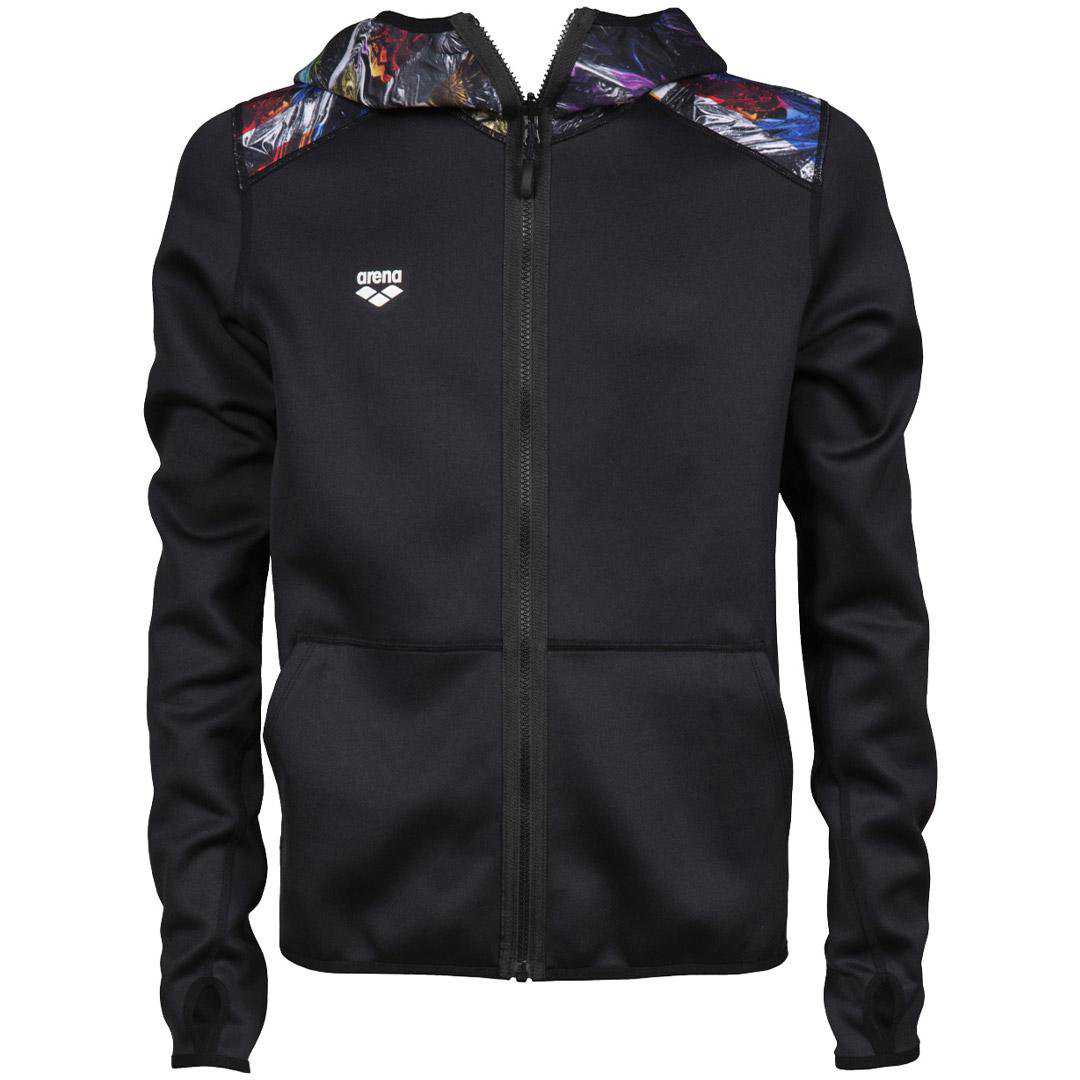 Куртка мужская Arena Hooded spacer 003639 черная M купить,NaN