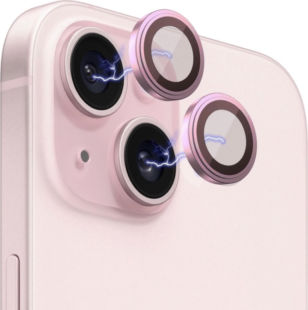 Стекло для Apple iPhone 15 Apple iPhone 15 розовый