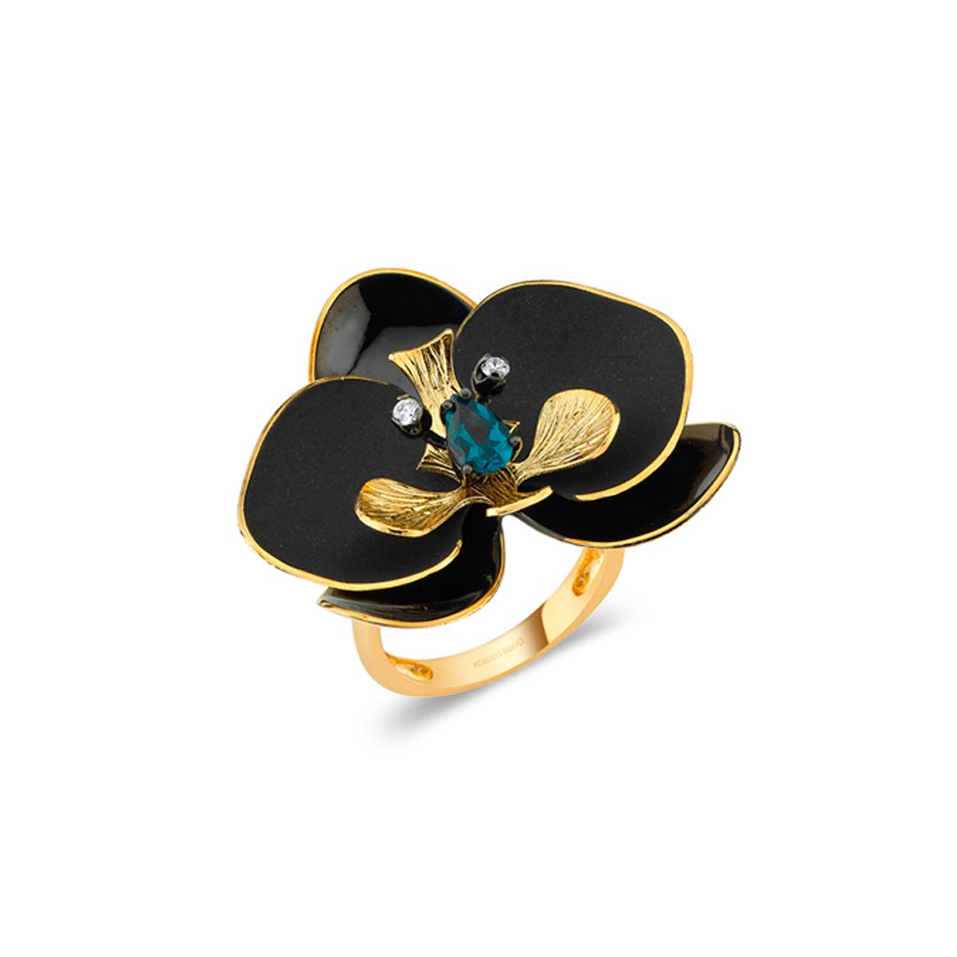 Кольцо Roberto Bravo R01192043 17р 9,5гр 0,06ct 0,60ct. купить,NaN