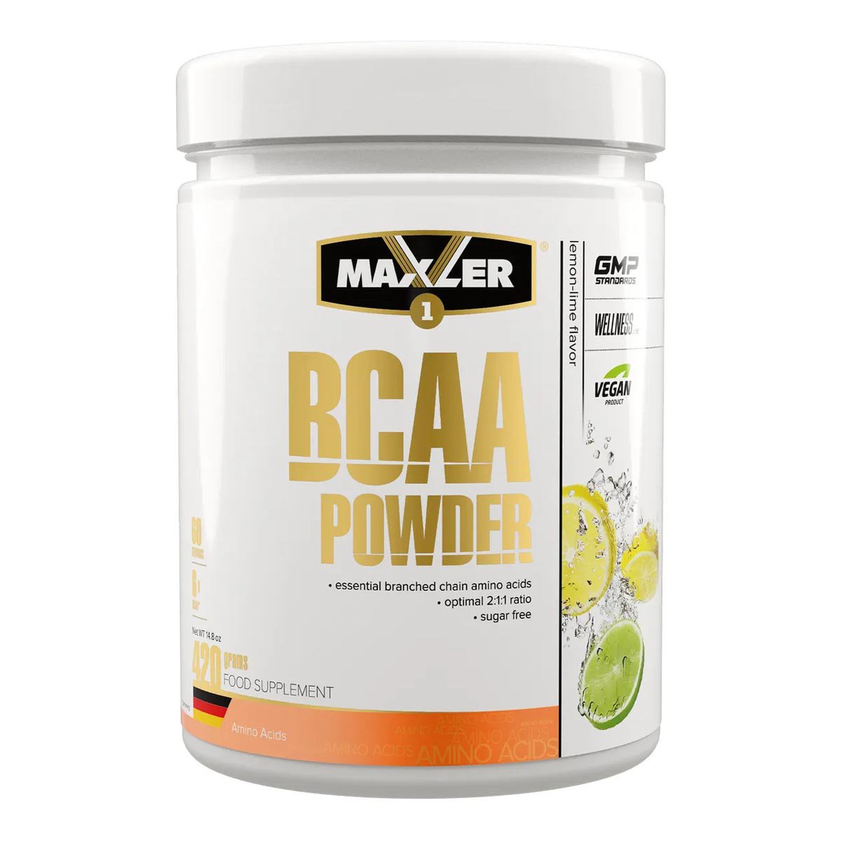 BCAA Maxler Powder Sugar Free лайм 420гр