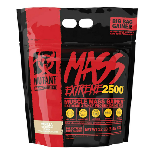 Гейнер Mutant Mass Extreme 2500 ваниль 5,45кг
