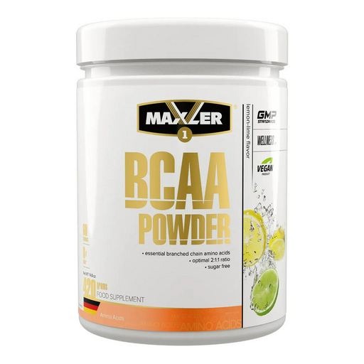 BCAA Maxler Powder Sugar Free лайм 420гр