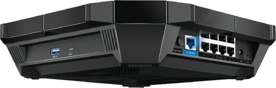 Маршрутизатор TP-Link Archer AX6000 черный купить,0