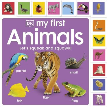 Книга My First Animals Let's Squeak and Squawk купить,NaN