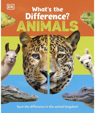 Книга What's the Difference Animals купить,NaN
