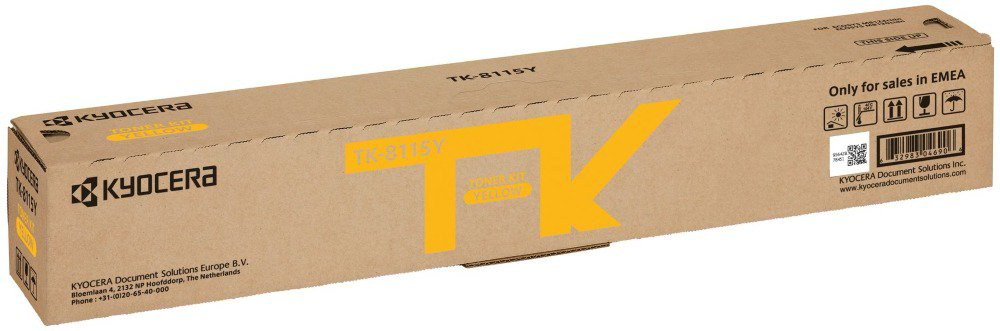 Картридж Kyocera TK-8115Y желтый купить,65408