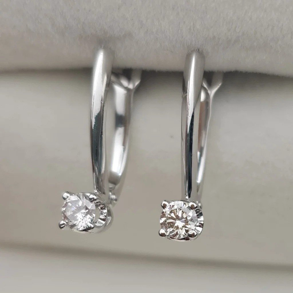 Серьги Deimantas 110528727 0,35ct. купить,NaN