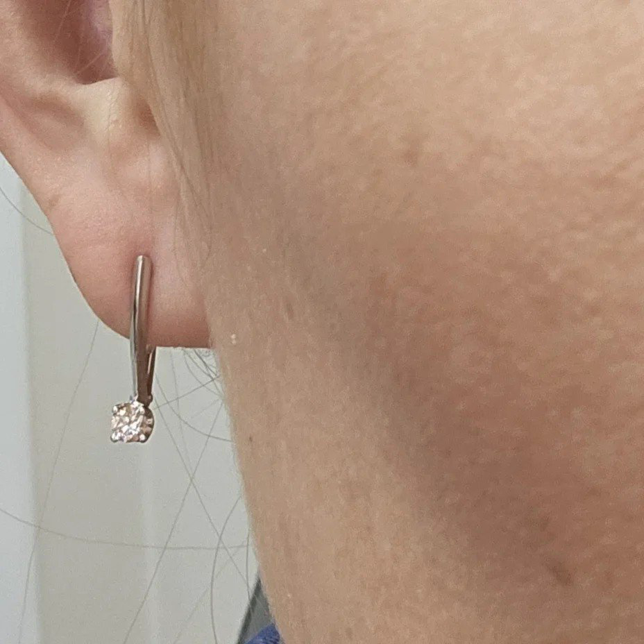 Серьги Deimantas 110528727 0,35ct. купить,NaN