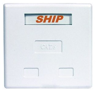 SHIP встраиваемая A184-2, компьютерный (RJ45) цвет белый купить,NaN