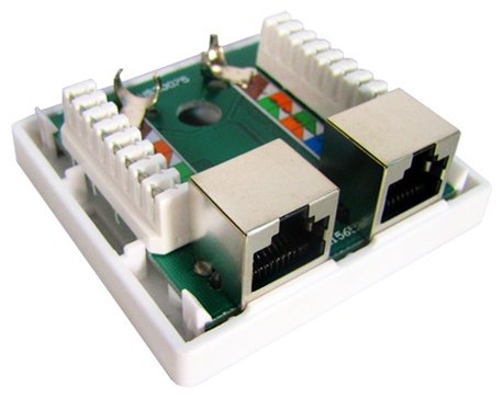SHIP встраиваемая A184-2, компьютерный (RJ45) цвет белый купить,NaN