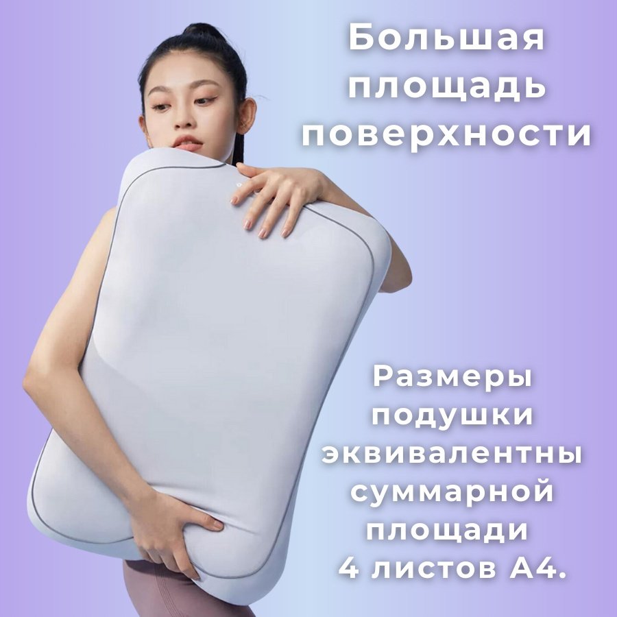 Ортопедическая подушка Xiaomi 40x64 см, полиуретан купить,NaN