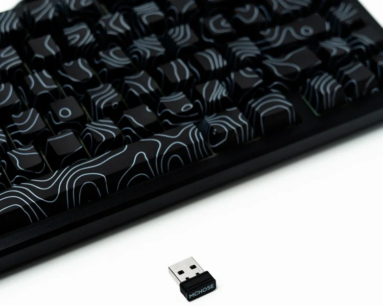 Клавиатура MCHOSE G75 PRO Topographic Black - ForteMarket Клавиатура MCHOSE G75 PRO Topographic Black купить,0