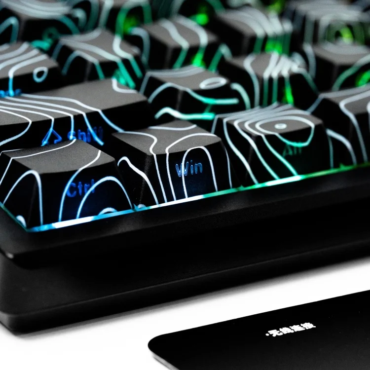Клавиатура MCHOSE G75 PRO Topographic Black - ForteMarket Клавиатура MCHOSE G75 PRO Topographic Black купить,0