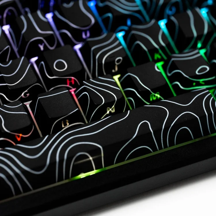 Клавиатура MCHOSE G75 PRO Topographic Black - ForteMarket Клавиатура MCHOSE G75 PRO Topographic Black купить,0